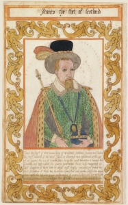 James I (as James VI of Scotland). Trevelyon Miscellany. 1608. Folger.