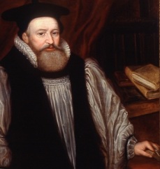 George Abbot, a King James Bible translator (detail). (c) University College, Oxford.